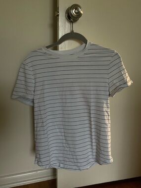 lululemon athletica Love Tee with Thin Black Stripes